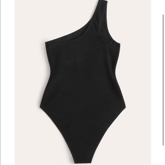 Black Monokini Swimsuit - Picture 2 of 2